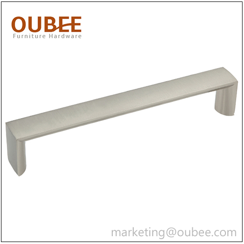 Simple Design Brushed Nickel Drawer Pulls