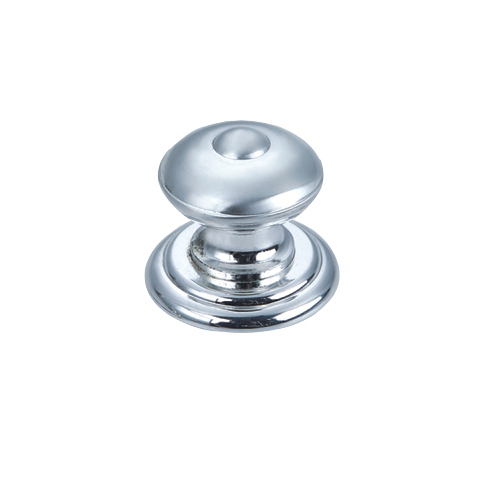 Furniture Cabinet Knob Supplier Chrome Plating Morden Drawer Bedroom Decoration Knobs Accessories