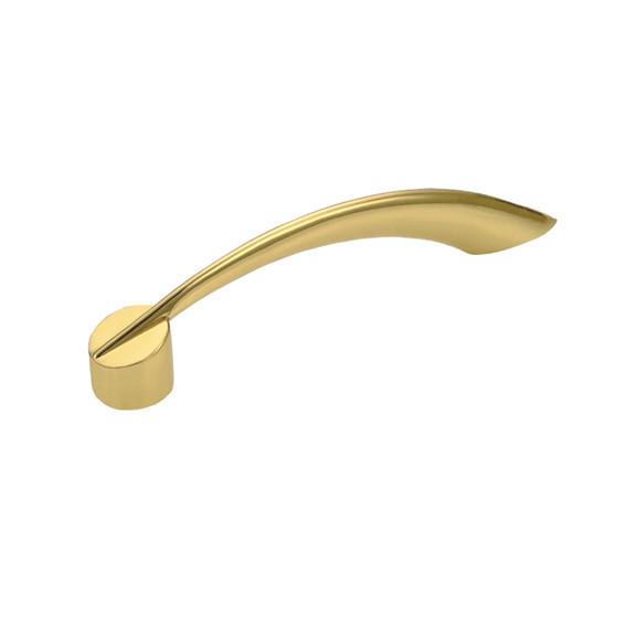Polished Brass Finish Zinc Alloy Furniture Handles,Fashion Cabinet Door Accessories