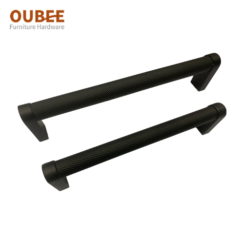 Knurled Handles Aluminum Profile Bar With Zinc Alloy Feet